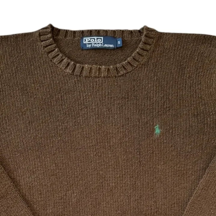 Small Ralph Lauren Brown Knitted Jumper