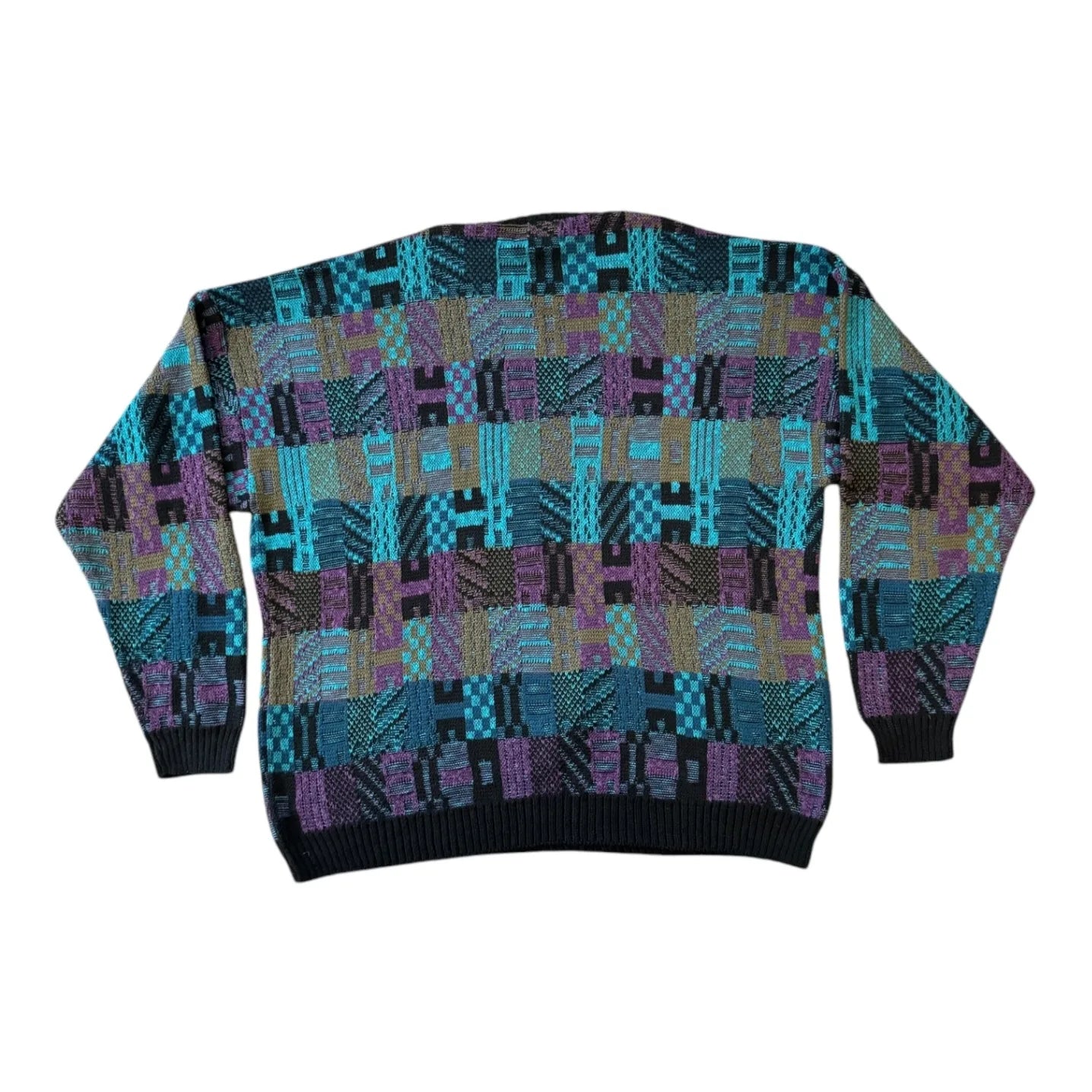 Medium Funky Blue Knit