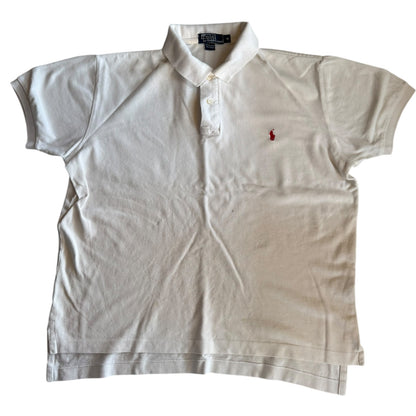 Medium Ralph Lauren White Polo Shirt