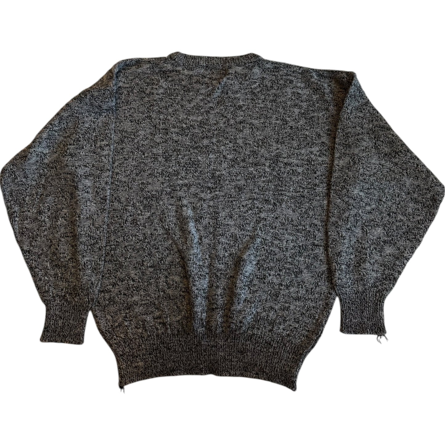 Large The Apparel Zone Grey Knitted Sweater