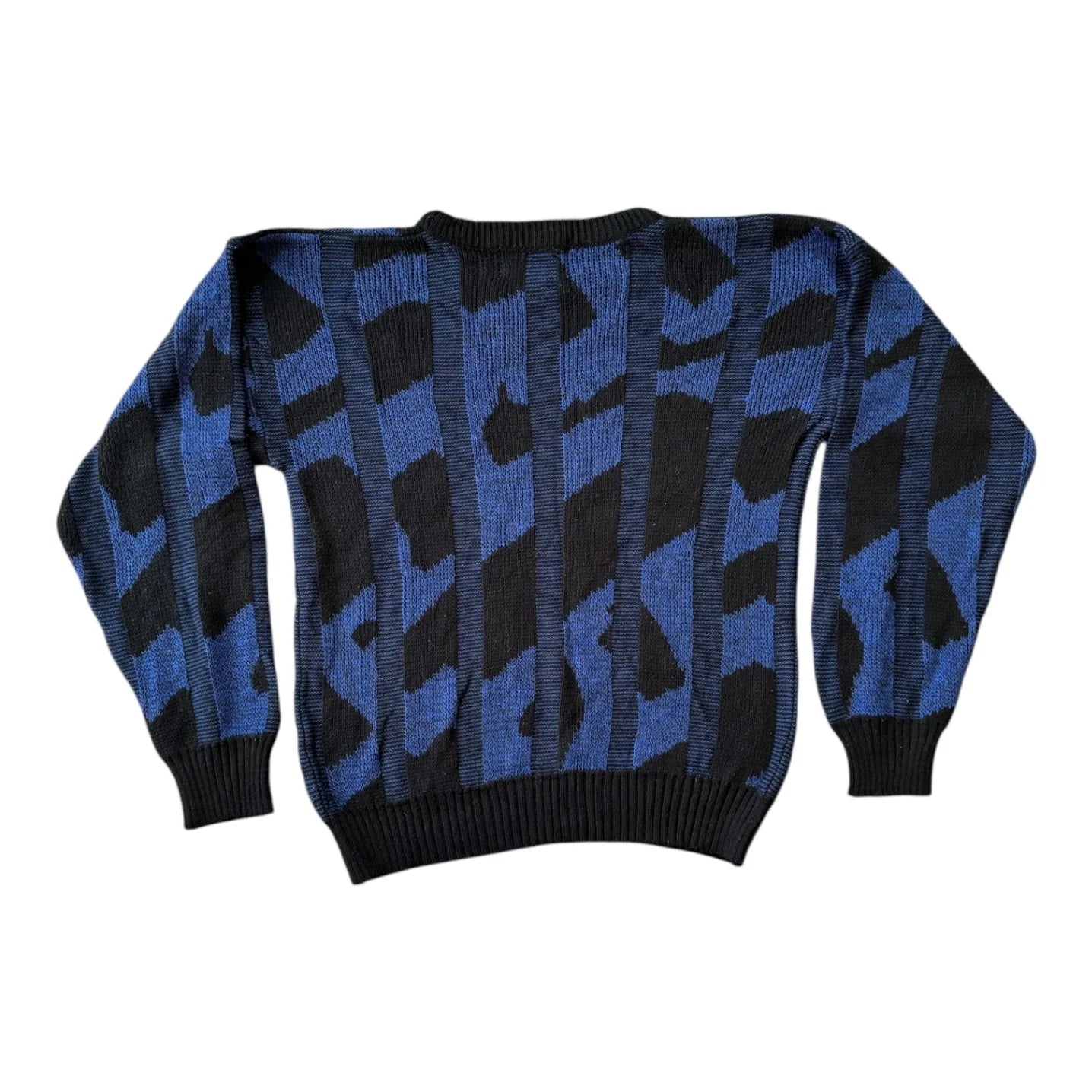 Medium Expressions Blue Funky Knit