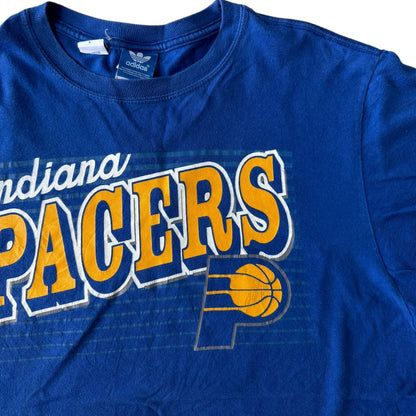 Large Adidas Blue Indiana Pacers T-Shirt