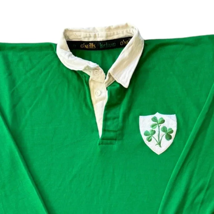 Extra large O'Neills Green Rugby Shirt Top