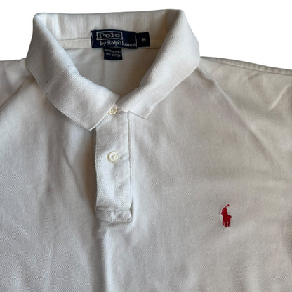 Medium Ralph Lauren White Polo Shirt