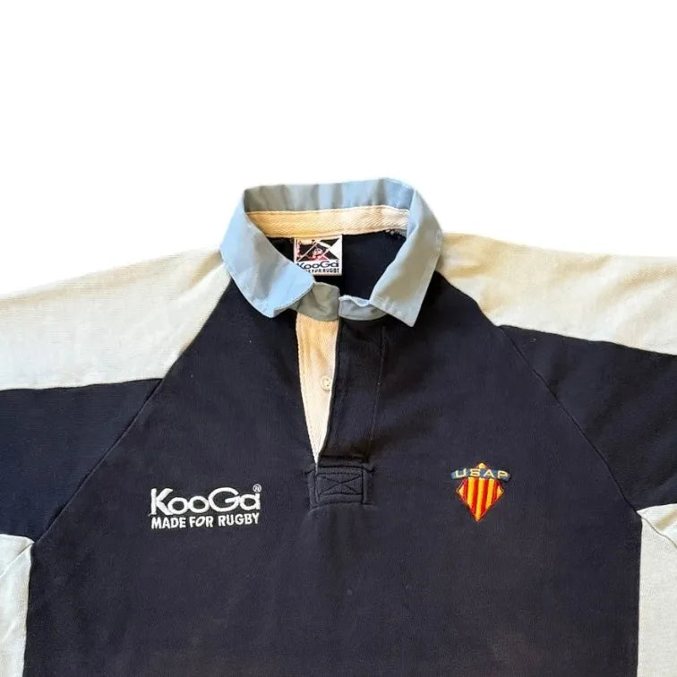 Large Kooga USA Perpignan Rugby Shirt Top