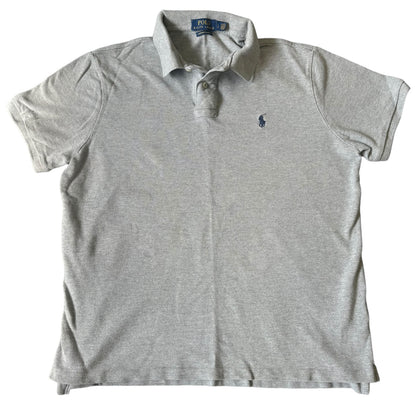 Large Polo Ralph Lauren Grey Polo Shirt