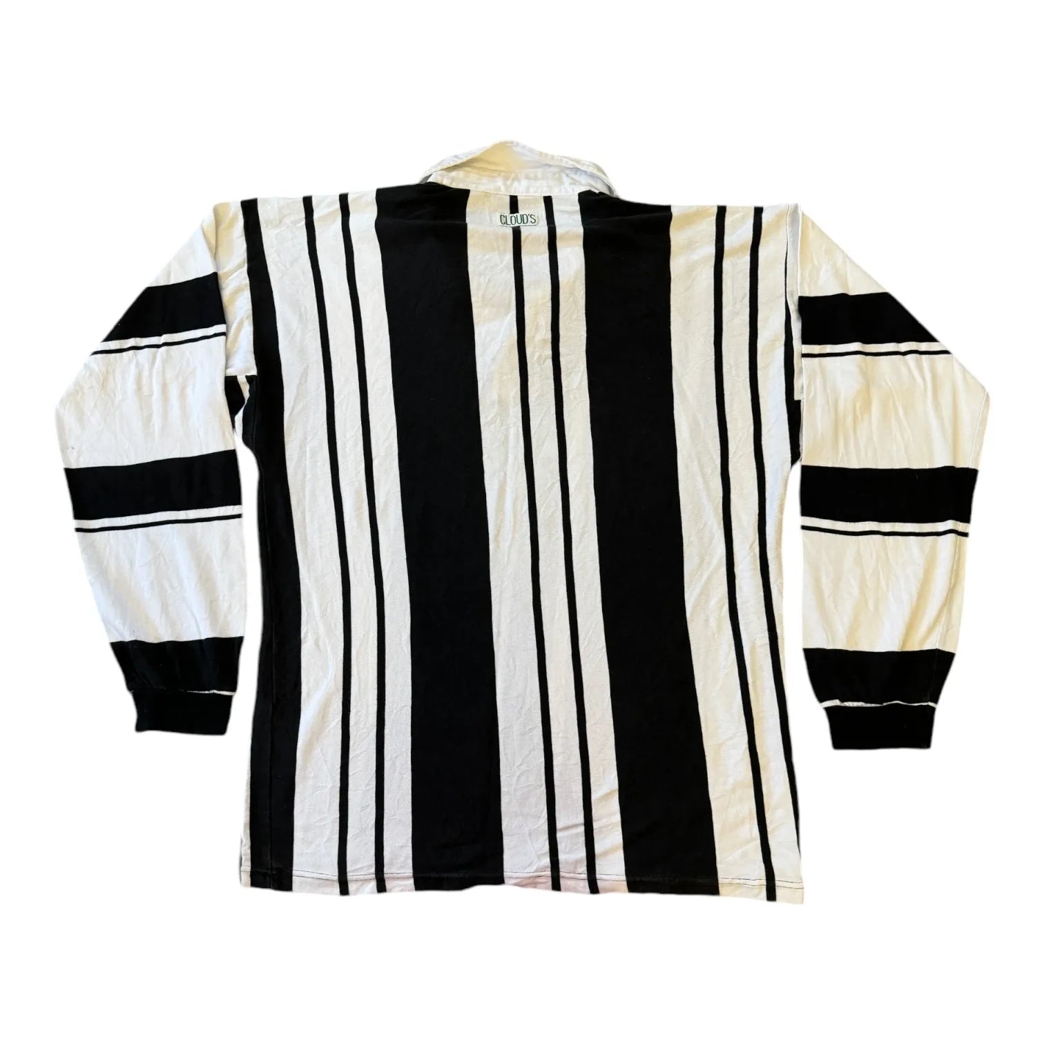 XXL New Zealand Striped Rugby Shirt