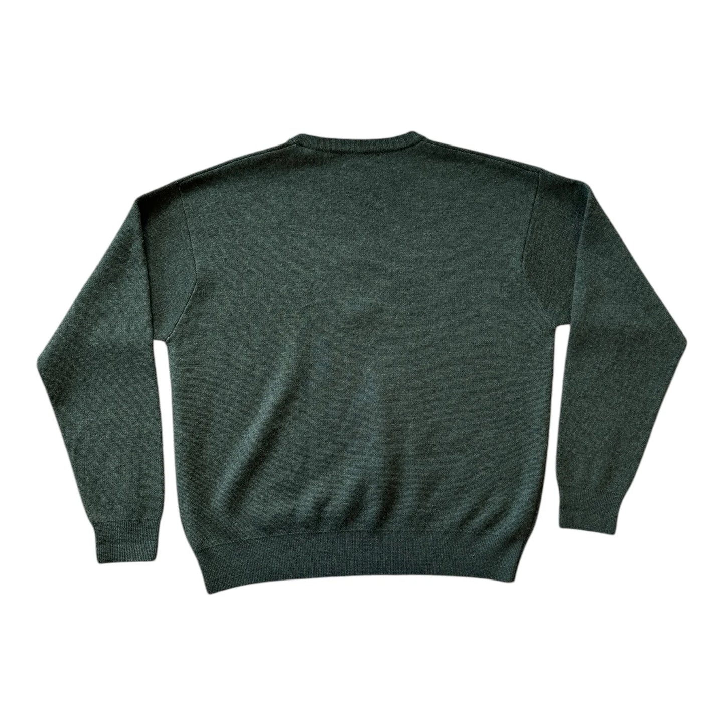 Large Green Golf Woollen Jumper