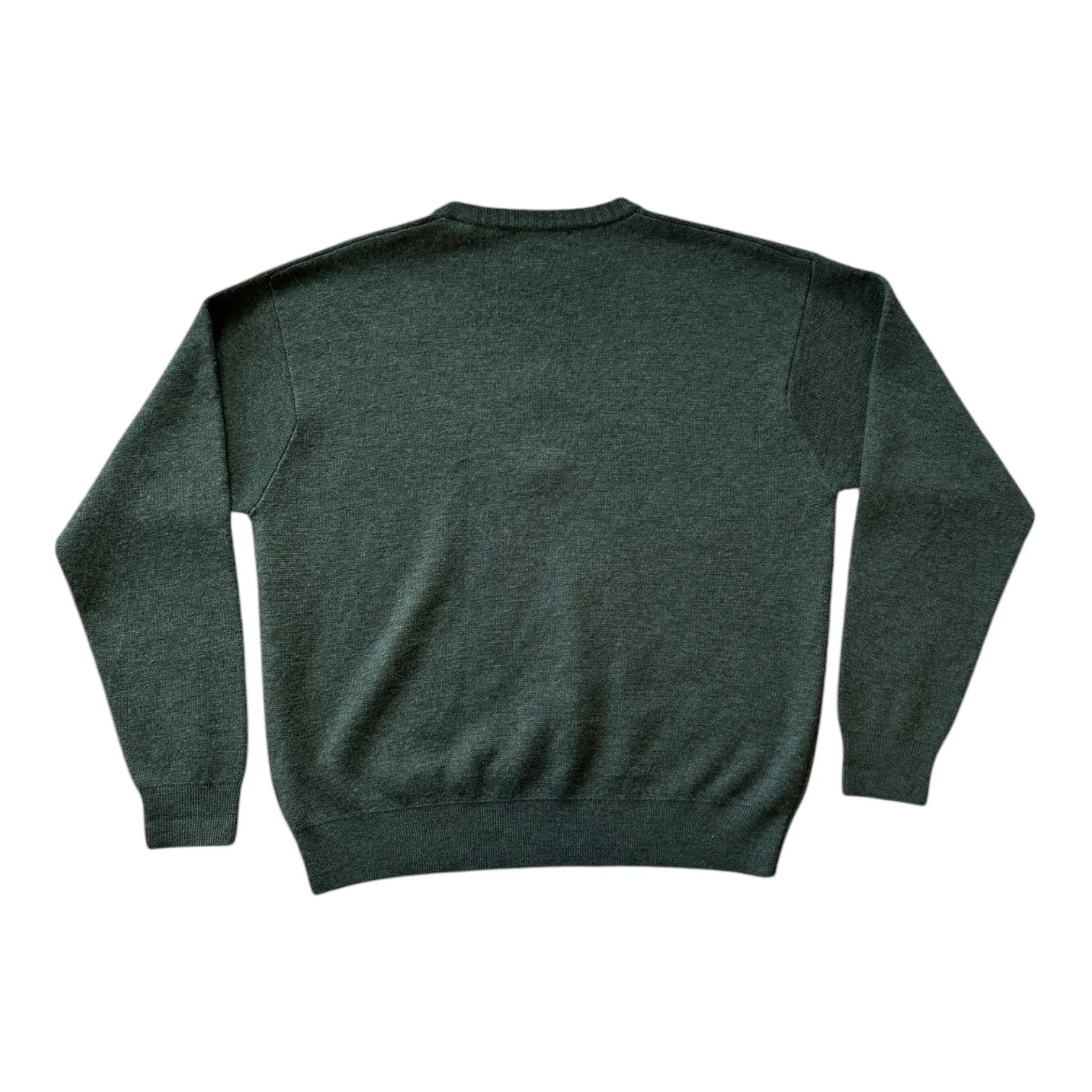 Large Green Golf Woollen Jumper