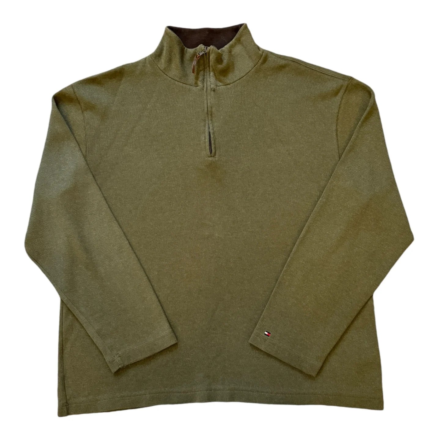 Extra Large Tommy Hilfiger Green 1/4 Zip