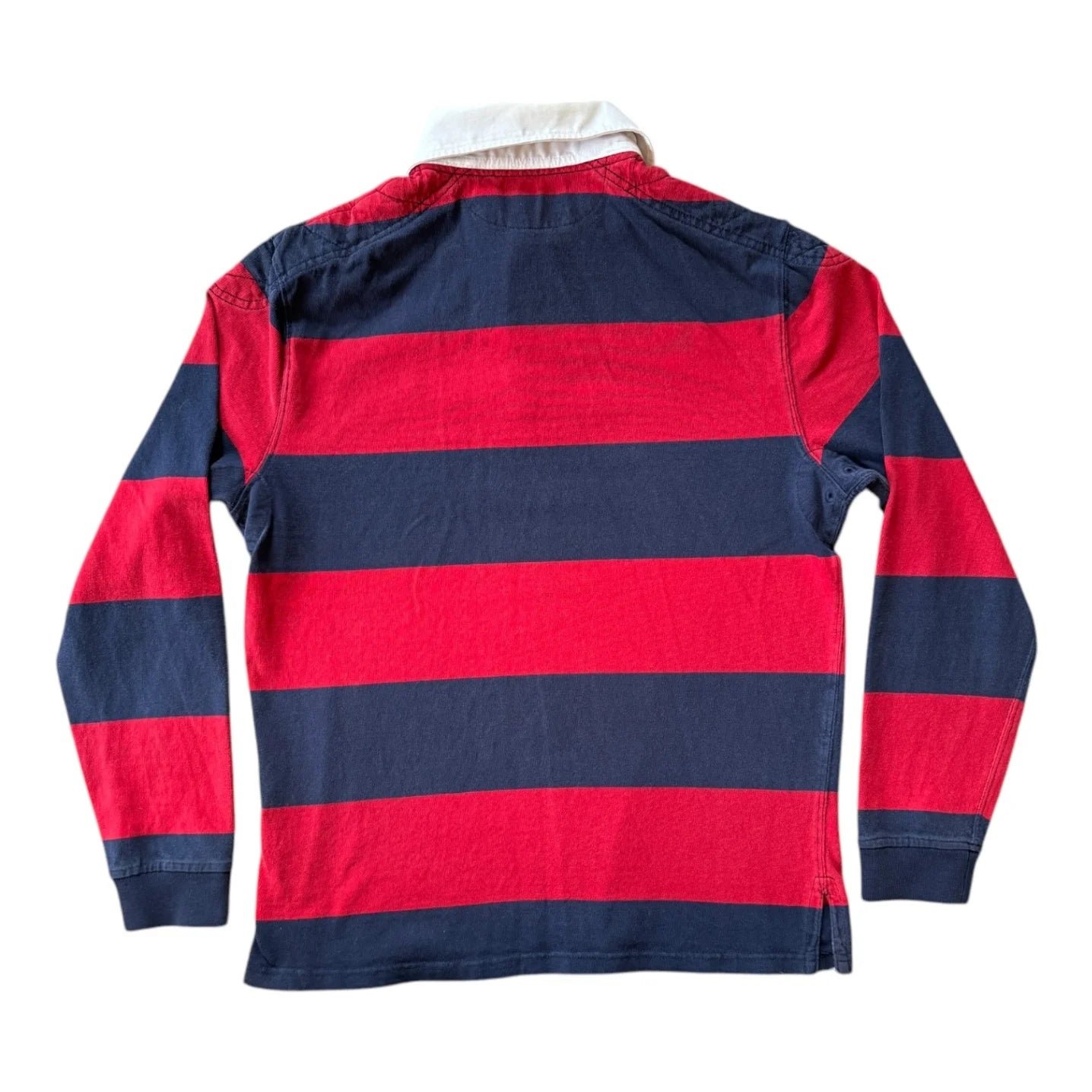 Medium Ralph Lauren Navy/Red Rugby Shirt