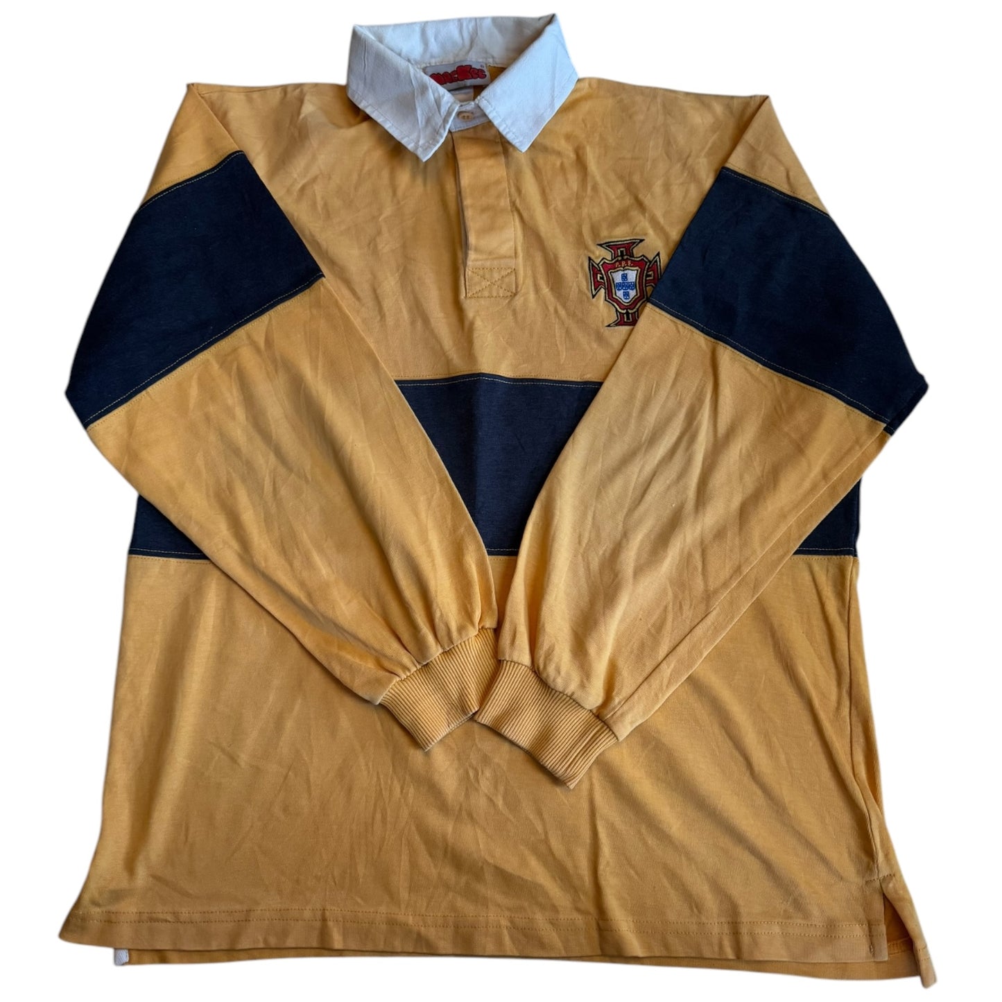 Medium Mackee Yellow Rugby Shirt