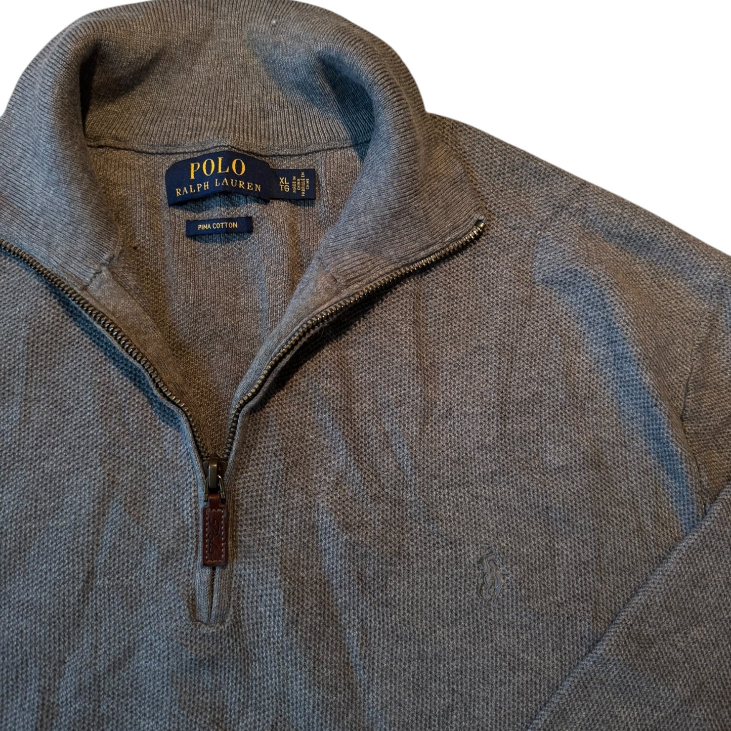 XL Ralph Lauren Grey 1/4 Zip