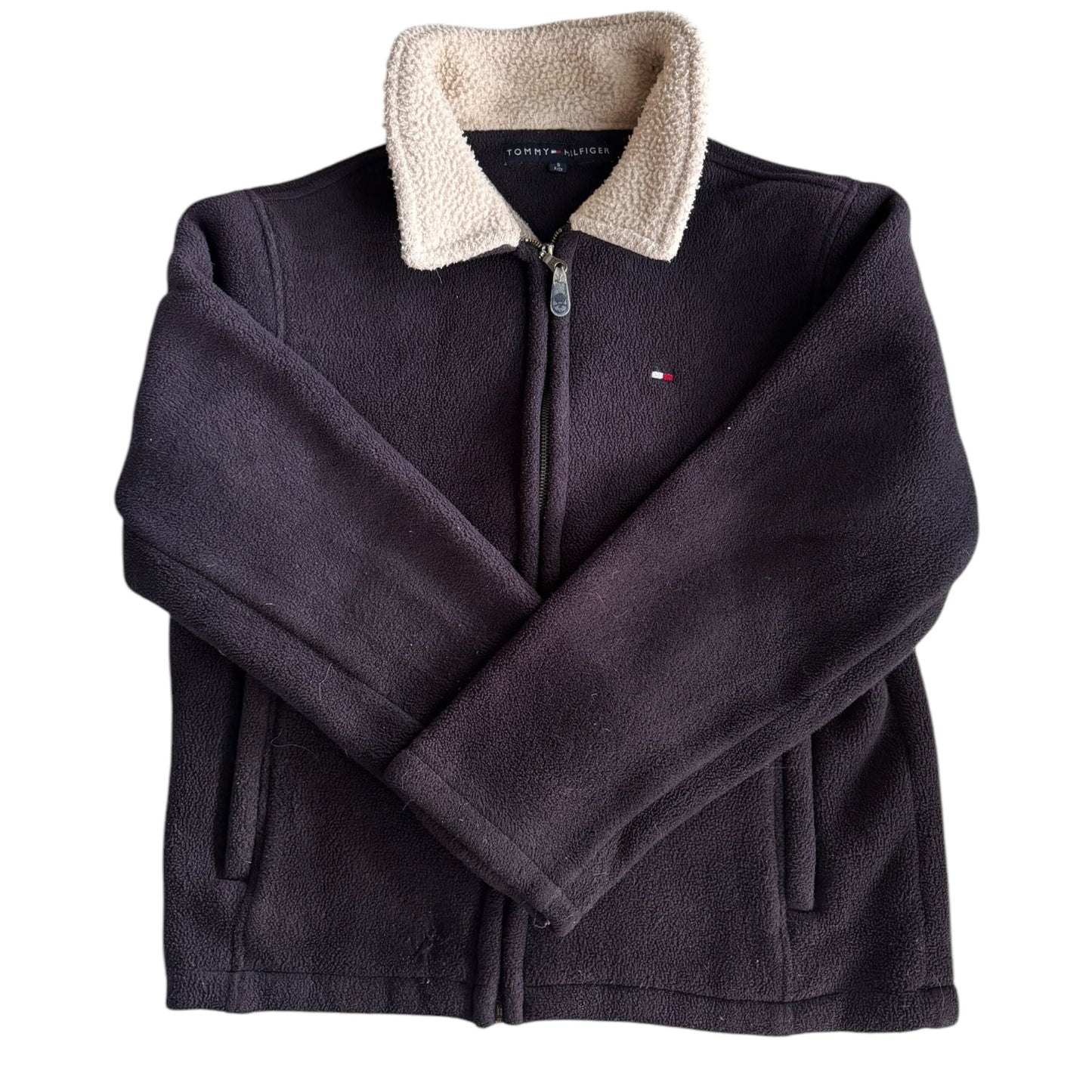 Small Tommy Hilfiger Purple Full Zip Fleece