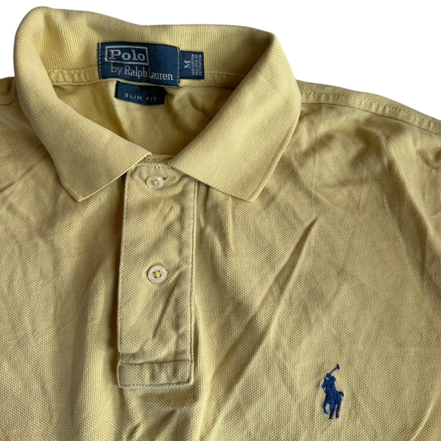 Medium Ralph Lauren Yellow Polo Shirt