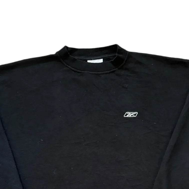 Extra Large Reebok Black Sweatshirt Top