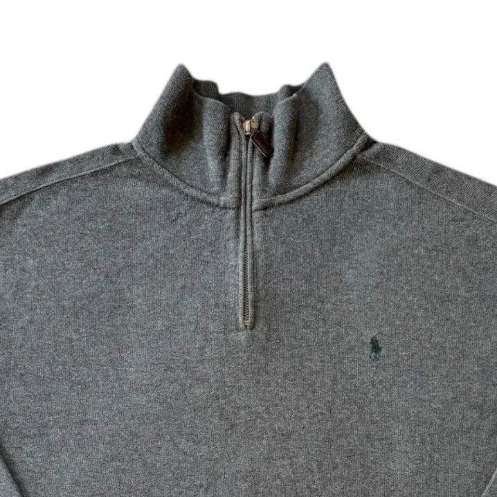 XXL Ralph Lauren Grey 1/4 Zip Top