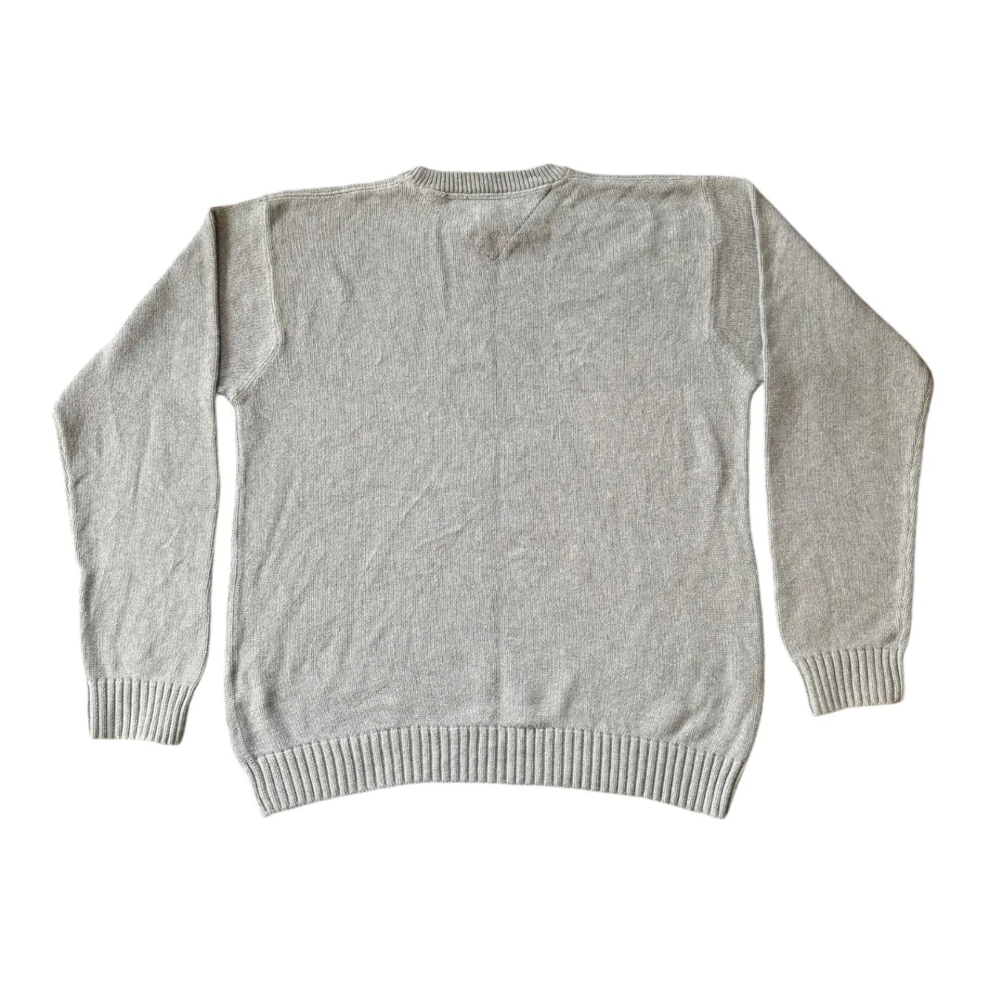 Large Tommy Hilfiger Grey Knitwear