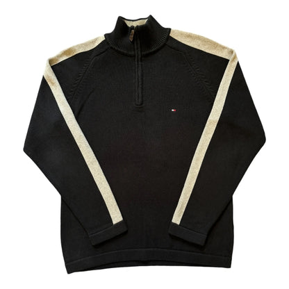 Small Tommy Hilfiger Black 1/4 Zip