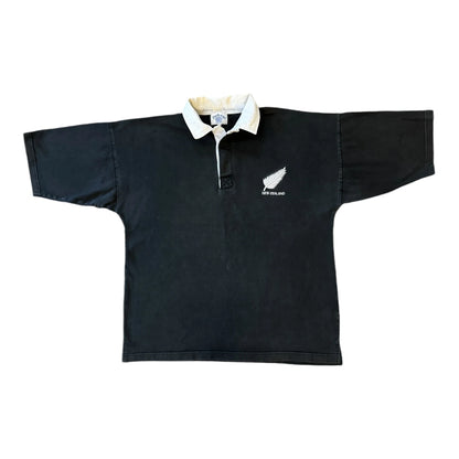 Extra large NewcZealand Black Rugby Shirt