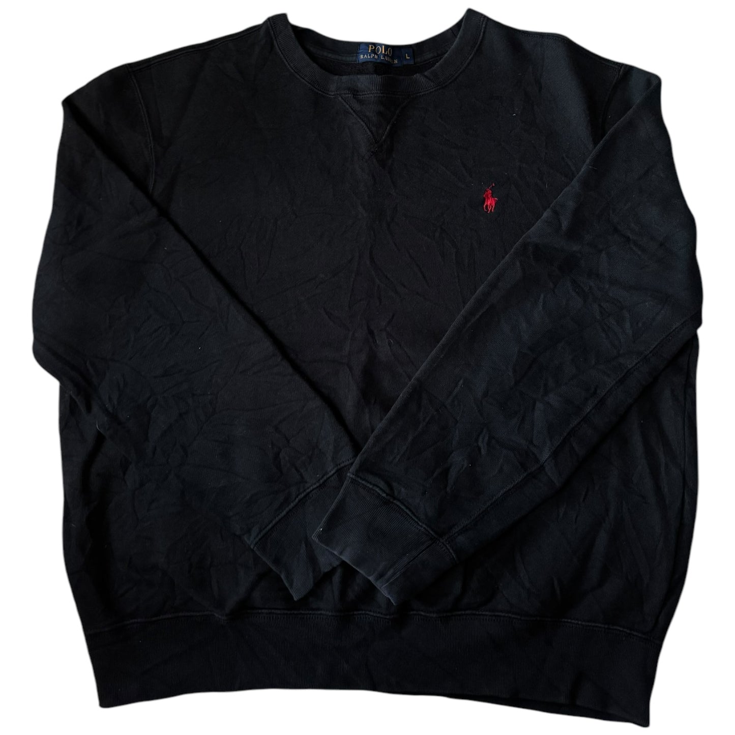 Large Ralph Lauren Black Sweatshirt