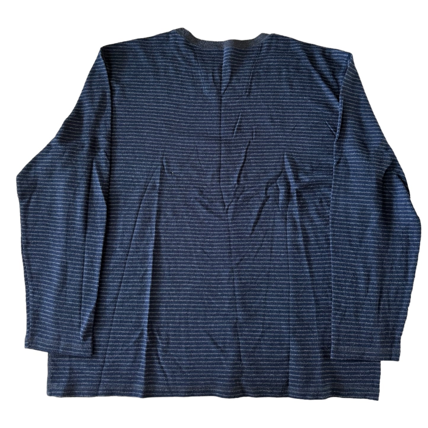 XXL Nautica Navy Striped Long Sleeved T-Shirt