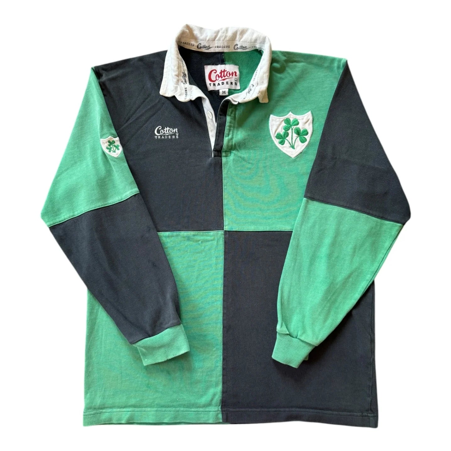 Medium Cotton Traders Ireland Rugby Shirt