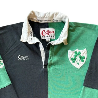 Medium Cotton Traders Ireland Rugby Shirt Top