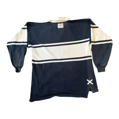 Medium Benetton Navy Rugby Shirt