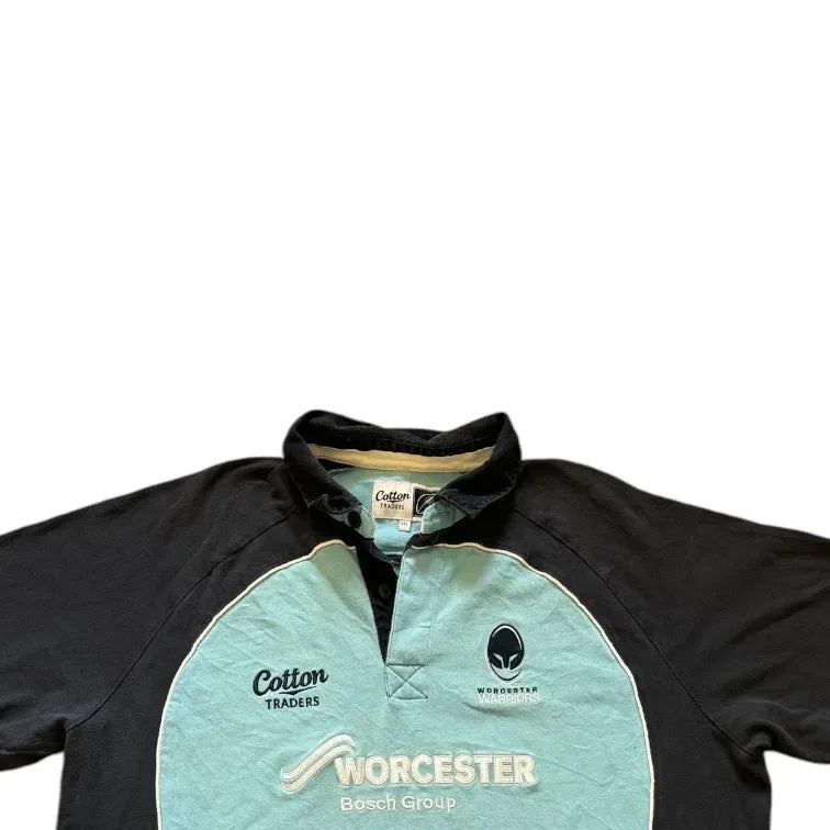 XXL Cotton Traders Worcester Warriors Rugby Shirt Top