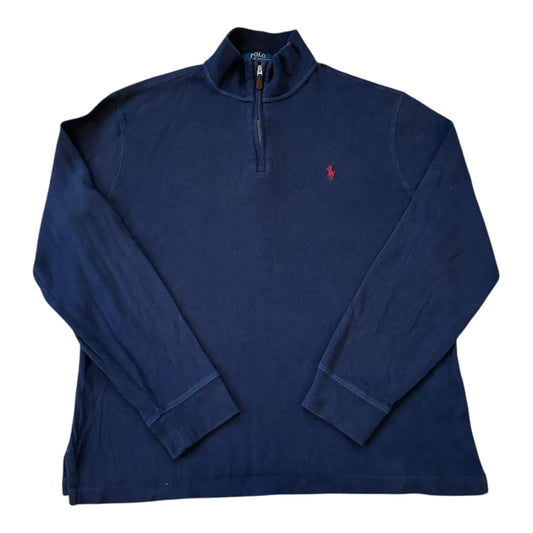 Medium Ralph Lauren Navy 1/4 Zip