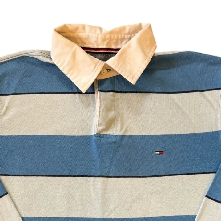 Small Tommy Hilfiger Blue Rugby Shirt