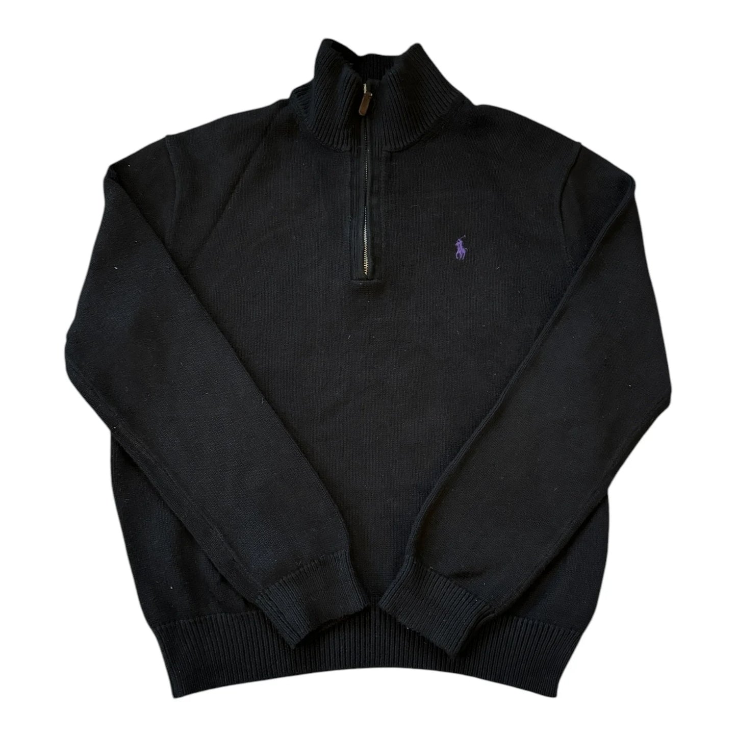 Medium Ralph Lauren Black 1/4 Zip