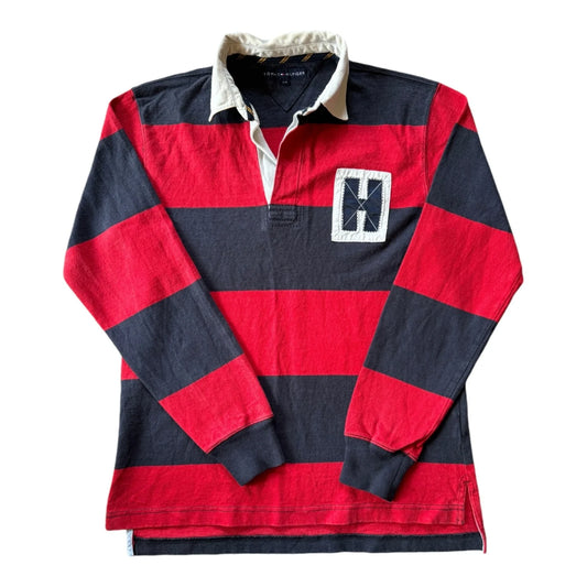 Small Tommy Hilfiger Red Rugby Shirts