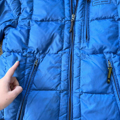 Small Ralph Lauren Blue Puffer Jacket