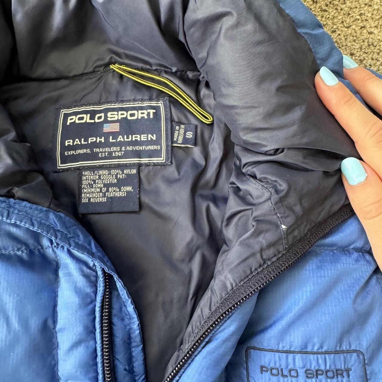 Small Ralph Lauren Blue Puffer Jacket